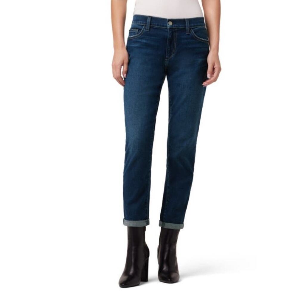Joe's Jeans Women's the Bobby Mid Rise Boyfriend Cropped Jeans - Ambiance
